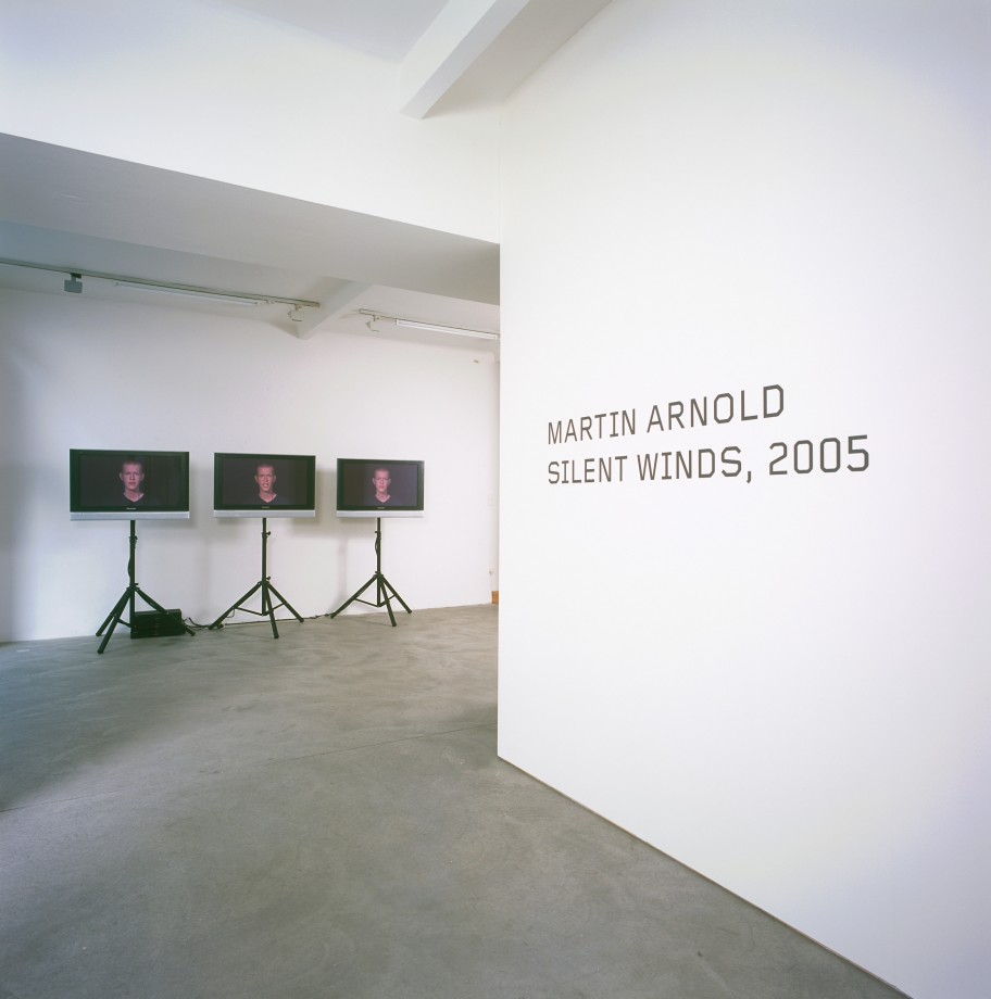 Martin Arnold Ausstellungsansicht Silent Winds, 2005 