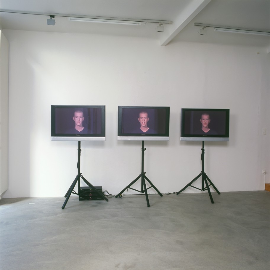 Martin Arnold Ausstellungsansicht Silent Winds, 2005 Video Installation 