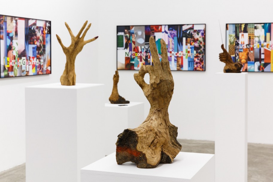 Alessandro Balteo-Yazbeck Exhibition view, Galerie Martin Janda, 2020Photo: Anna Konrath 
