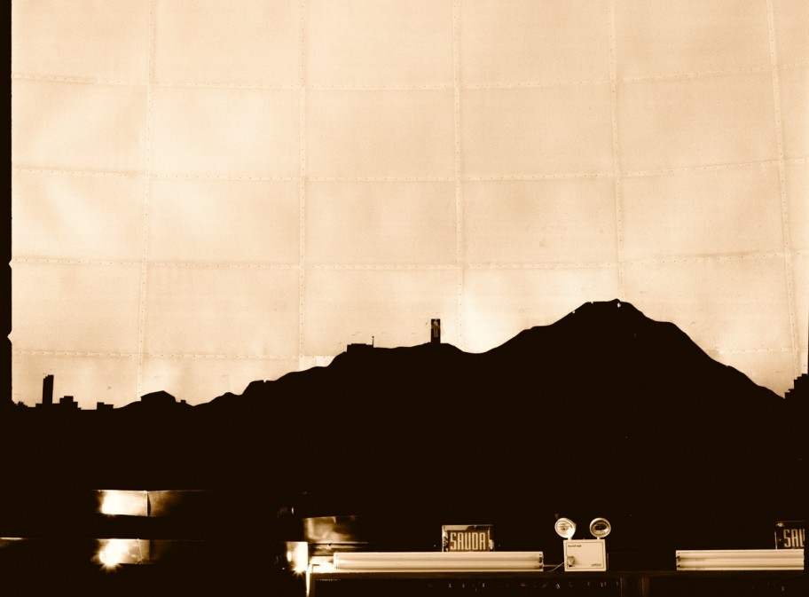 Alessandro Balteo-Yazbeck North Silhouette: Cableway Fragment. Humboldt Planetarium, circa 1960. Nostalgic Apparatus, Caracas: Heaven’s branch on earth, 1998Custom framed archival pigment print 107 x 143 cm 