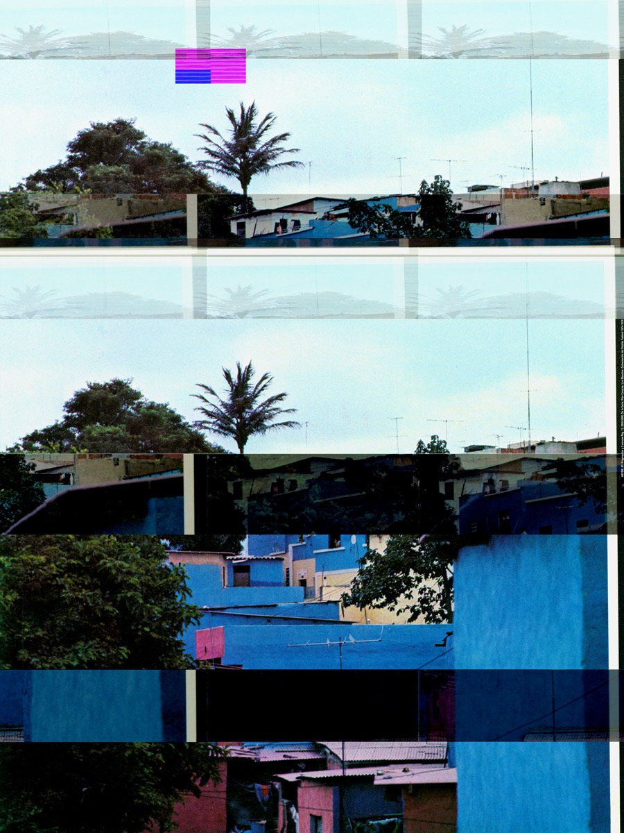 Alessandro Balteo-Yazbeck 2 corrupted files from page 13, [m7], From the series Los Manolos, Plan Caracas No. 2, 1974-1976, 2006-2008Archival pigment print from faulty scanner. Diasec mounting on aluminum 151 x 113 cm 