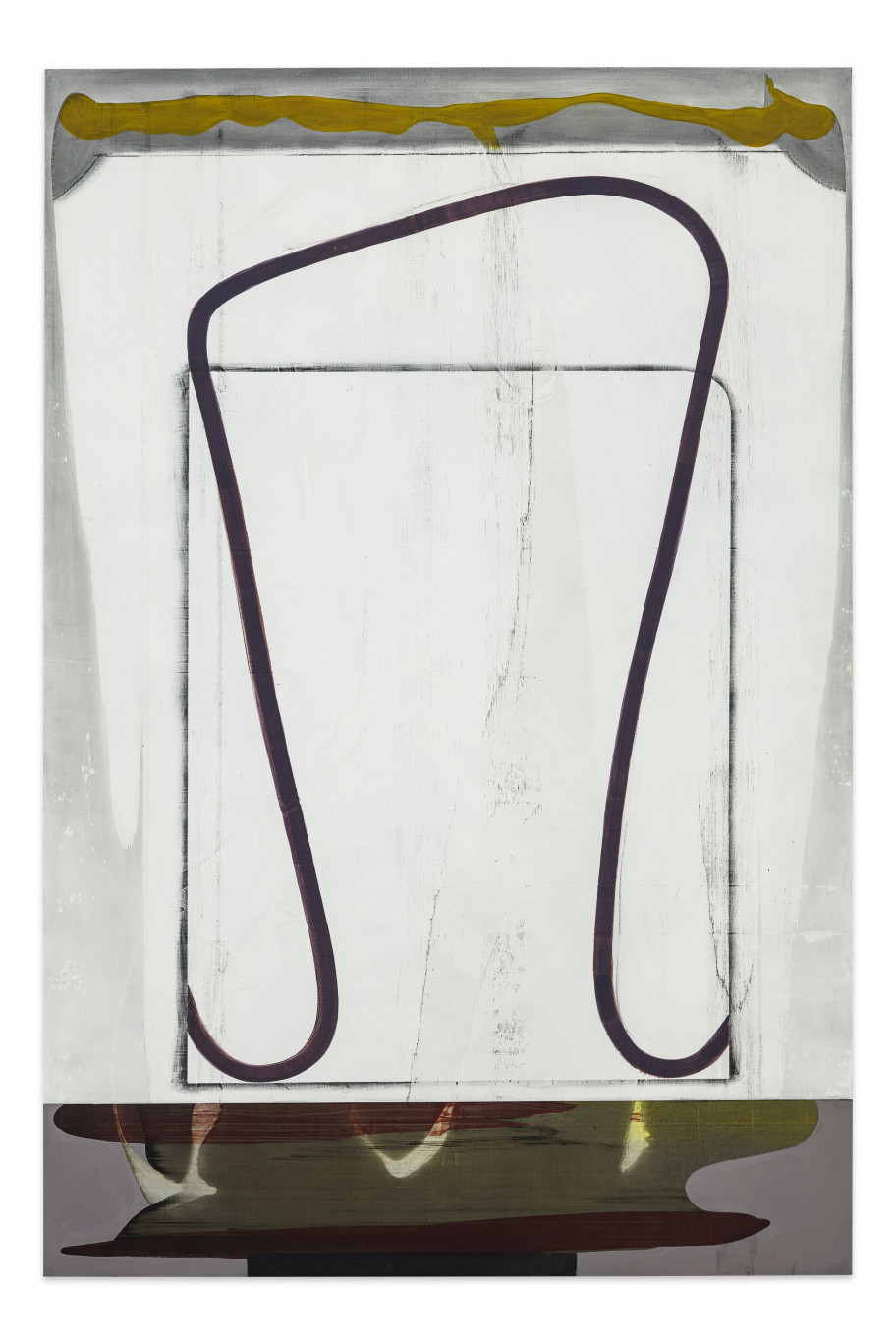 Erwin  Bohatsch Untitled, 2022Öl und Acryl auf Leinwand 300 x 200 cm 