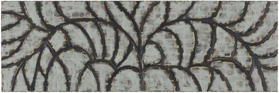 Benjamin Butler Untitled Tree, 2016 oil on linen 40 x 120 cm 