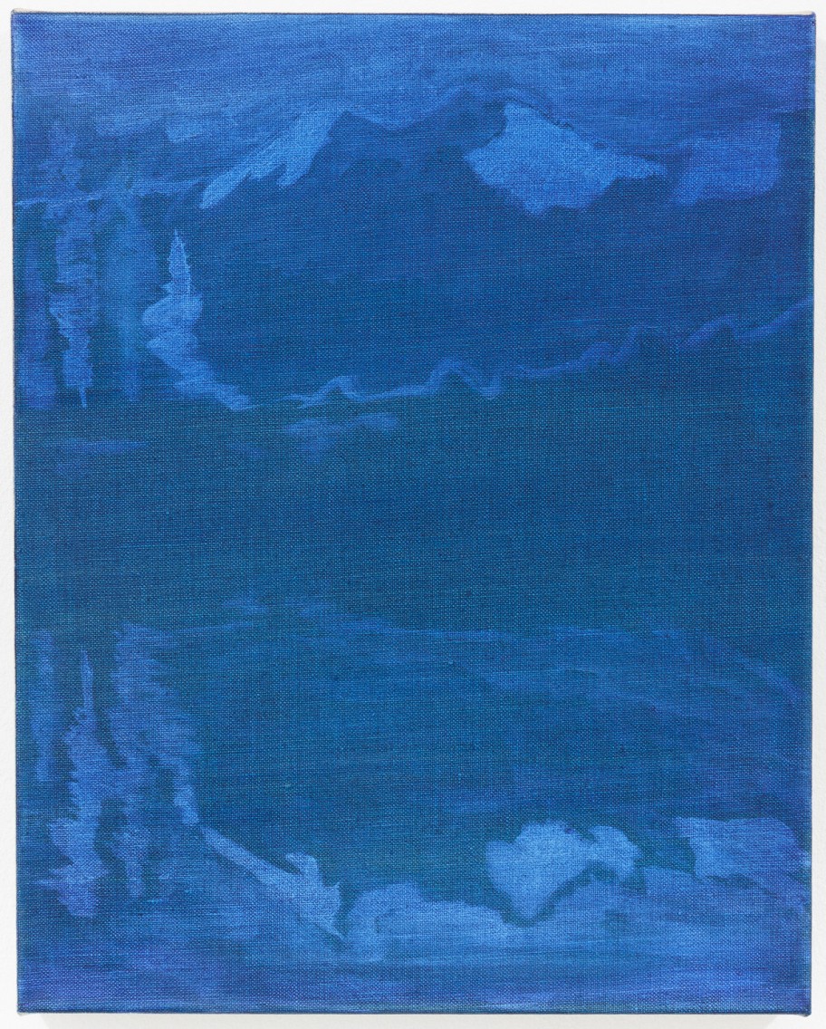 Benjamin Butler Blue (Landscape), 2018 Öl auf Leinen 50 x 40 cm 