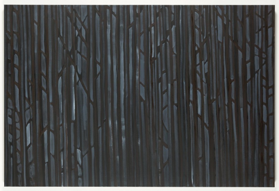 Benjamin Butler Abstract Forest, 2013 oil on linen 120 x 180 cm 