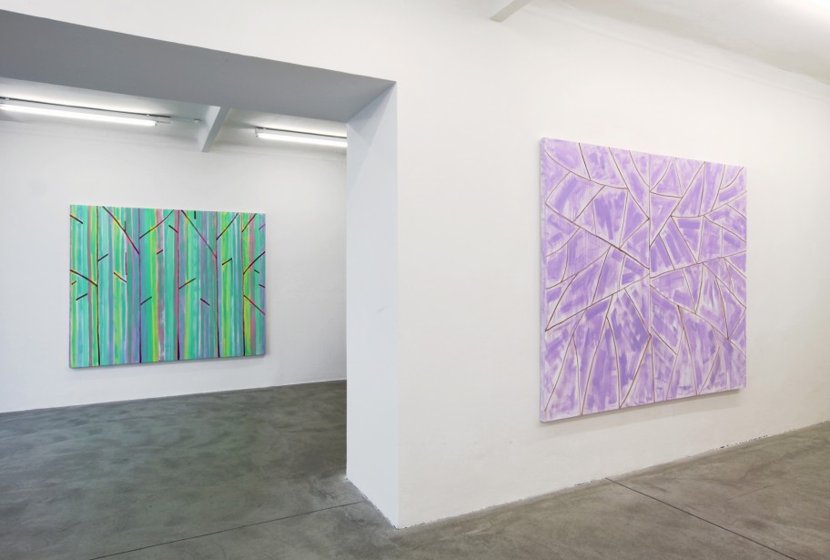 Benjamin Butler Ausstellungsansicht, Galerie Martin Janda, 2012     