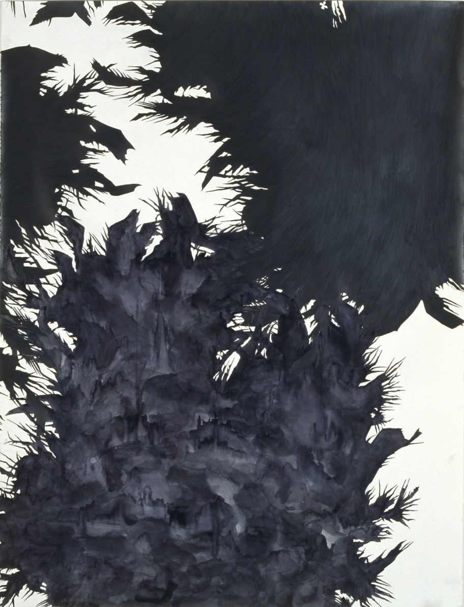 Adriana Czernin Untitled (Investigation of the Inside), 2008Aquarell, Bleistift, Tinte auf Papier 149 x 114 cm 