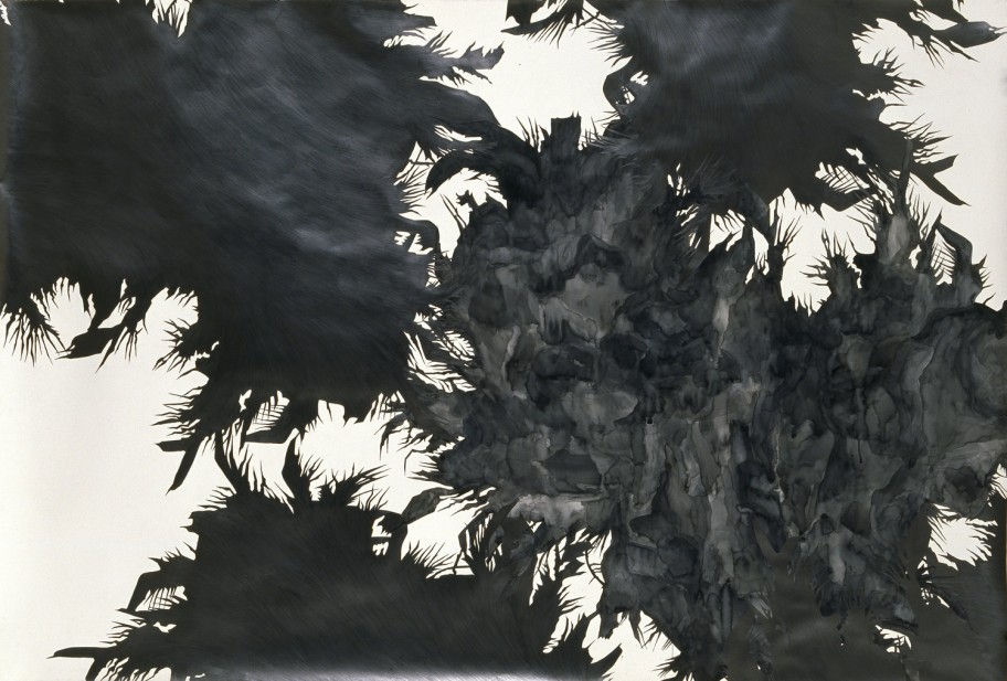 Adriana Czernin Ohne Titel, 2008 Aquarell, Tinte, Bleistift auf Papier 152,5 x 224,5 cm 