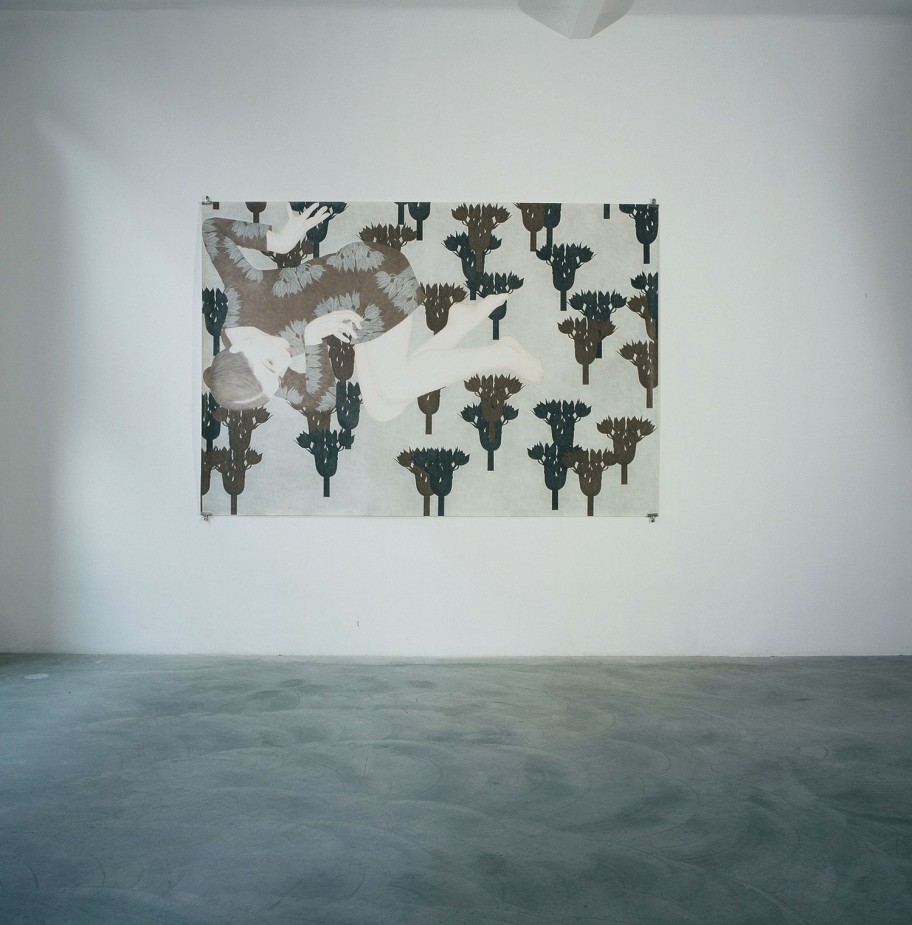 Adriana Czernin Ausstellungsansicht Galerie Martin Janda , 2002 