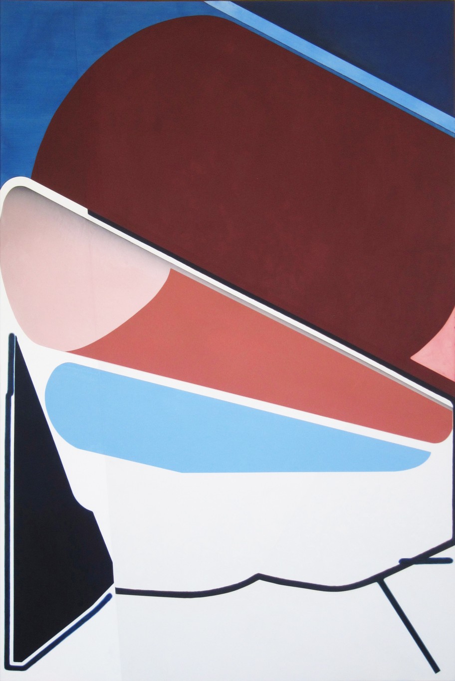 Svenja Deininger Untitled, 2015Öl auf Leinwand 210 x 140 cm 