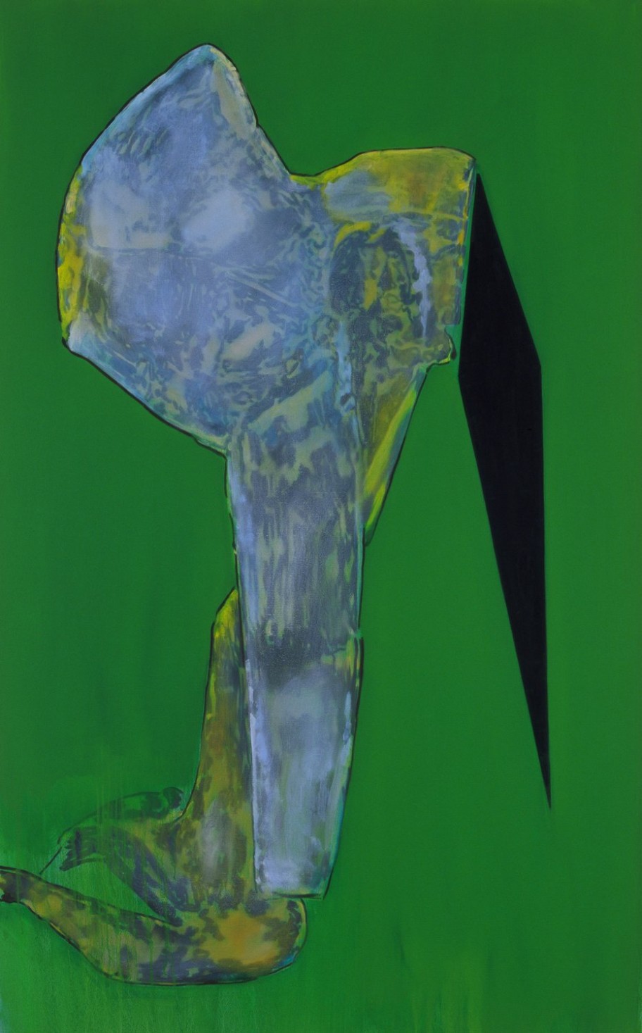Milena Dragicevic Erections for Transatlantica (Šila), 2011Oil and acrylic on linen 148 x 91,5 cm 