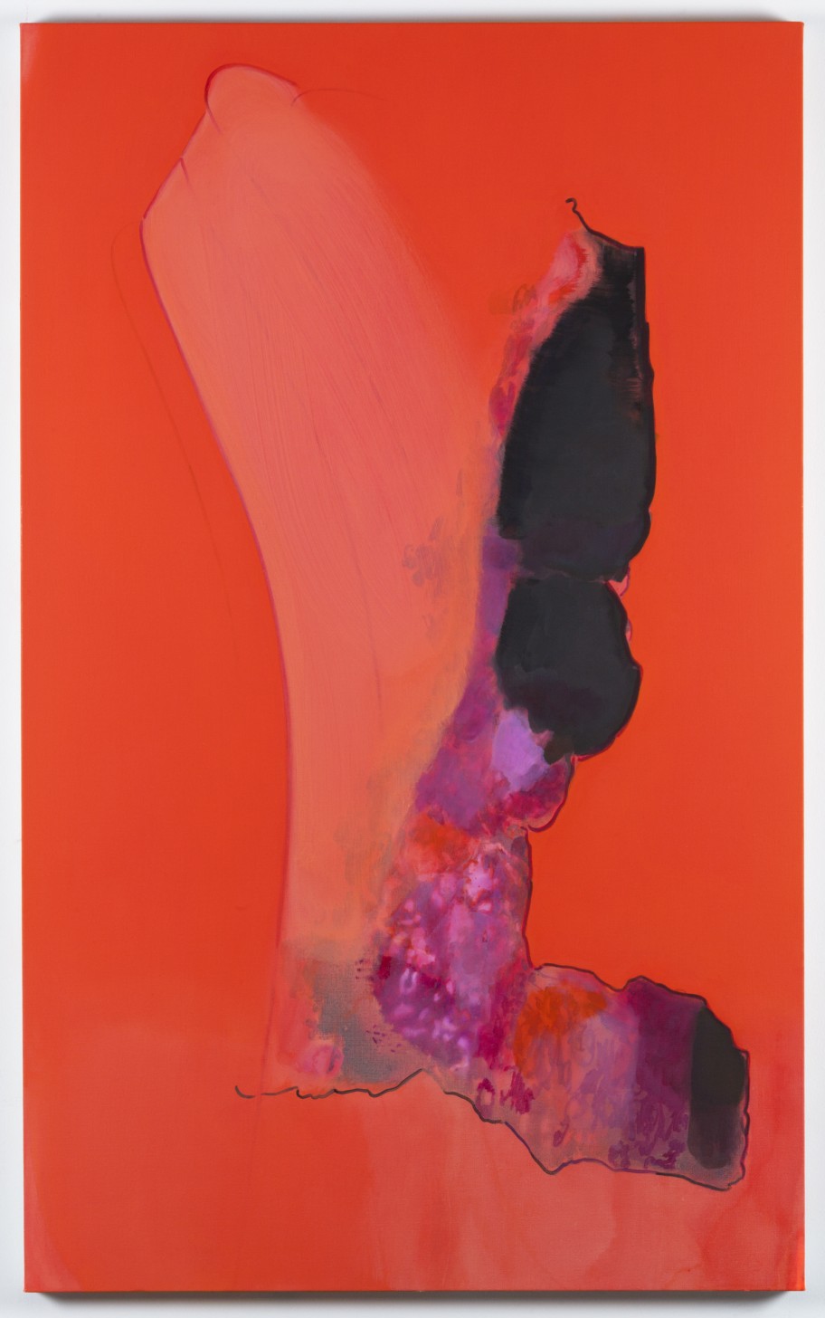 Milena Dragicevic From the Pampero Series (Ragnr), 2013Oil and acrylic on linen 148 x 91,5 cm 