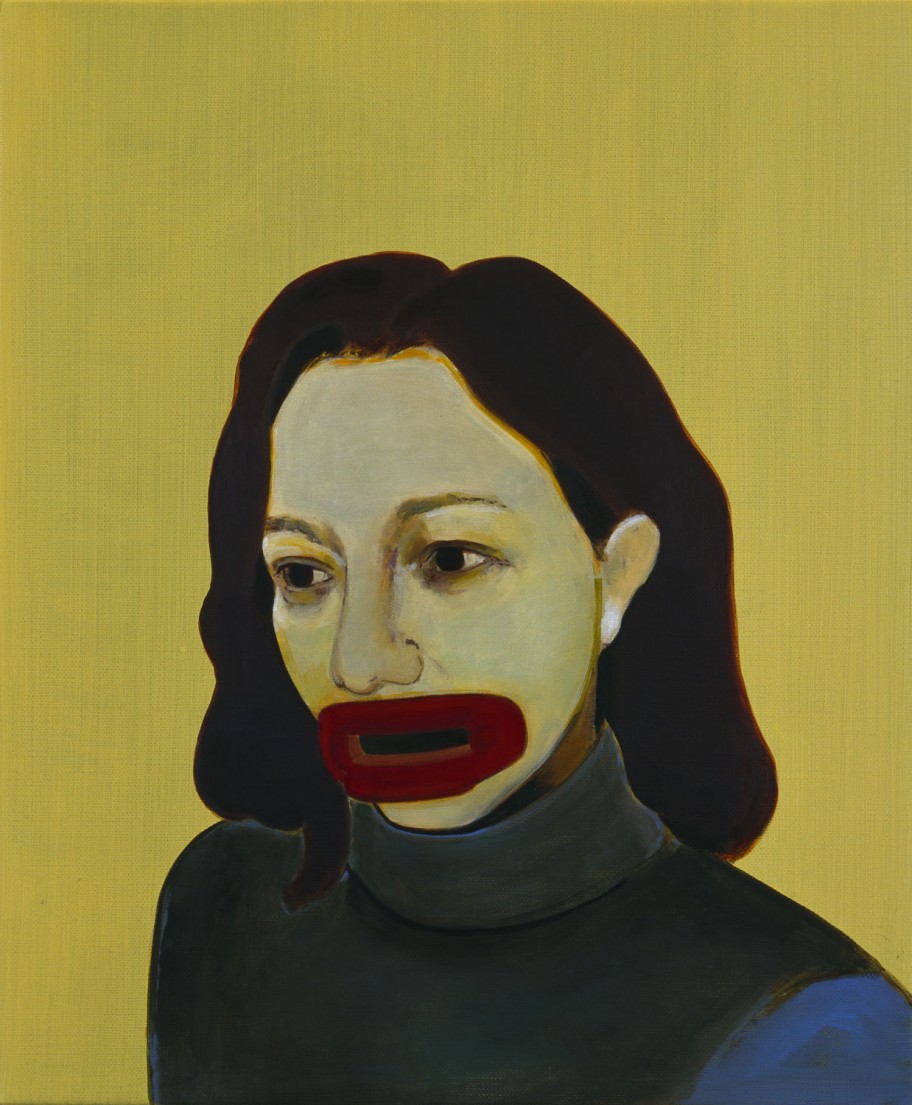 Milena Dragicevic Supplicant -77, 2008Oil on linen 61 x 51 cm 