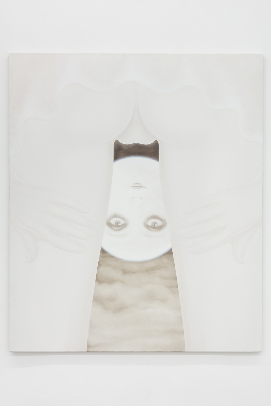 Melanie Ebenhoch tschüss - bye bye, 2020 Öl auf Leinwand 150 x 127 cm 