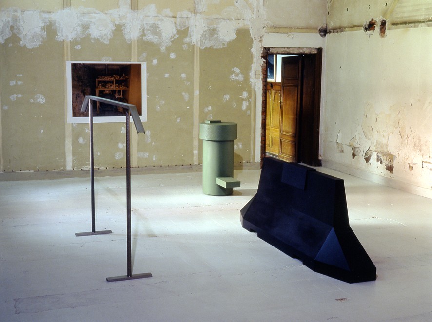 Werner Feiersinger Exhibition view Hasselt, 2004