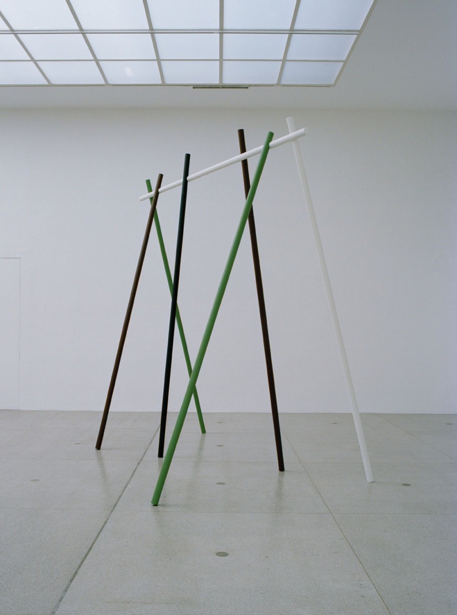 Werner Feiersinger Untitled, 2007Stainless steel, primer 400 x 250 x 398 cm 