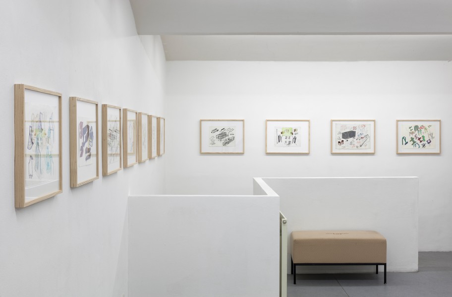 Werner Feiersinger Exhibition View, Galerie Martin Janda, 2016 Photo: Markus Wörgötter 