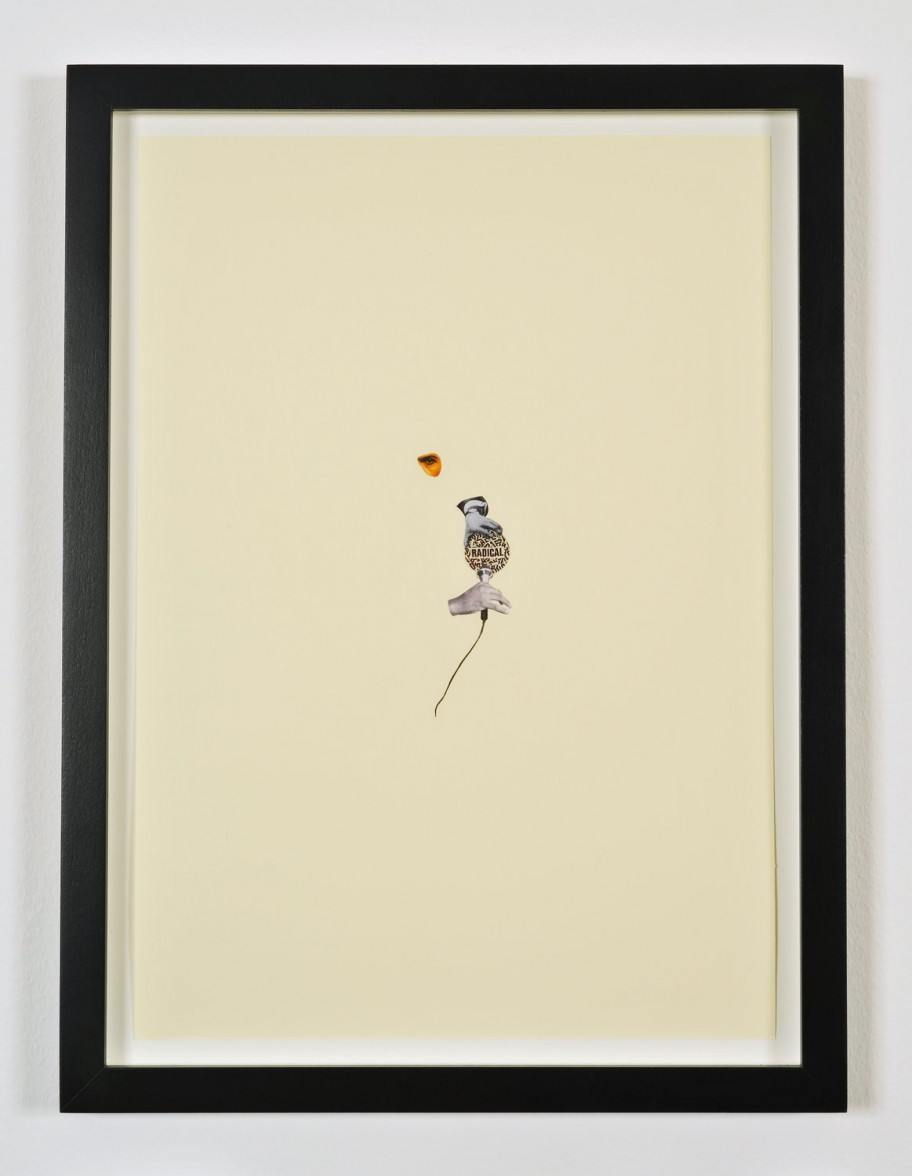 Jakob Kolding radical no-body, 2011collage on paper 40,5 x 28,6 cm 