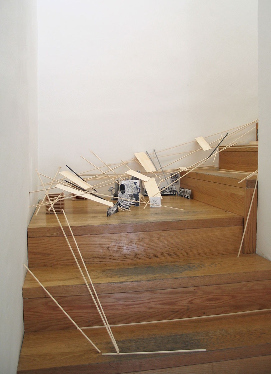 Jakob Kolding Untitled, 2006 Wood, paper, glue 