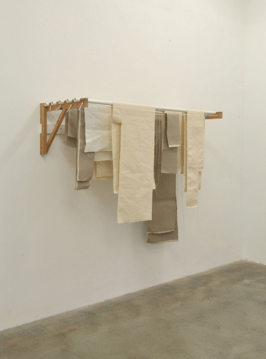 Joe Scanlan Wite Trash, 2010wood, PVC, canvas, linen, wire 125 x 150 x 49 cm 