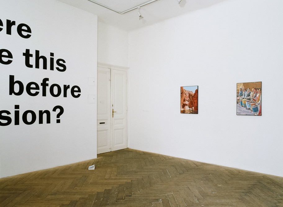 Joe Scanlan Ausstellungsansicht, Raum Aktueller Kunst, 1998 