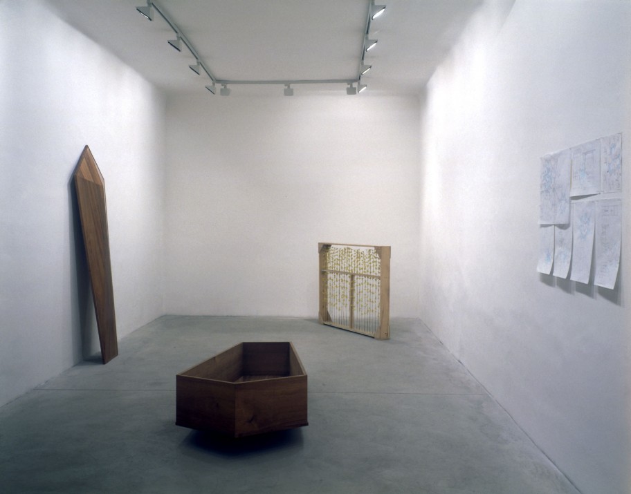 Joe Scanlan Installation view Galerie Martin Janda, 2000 