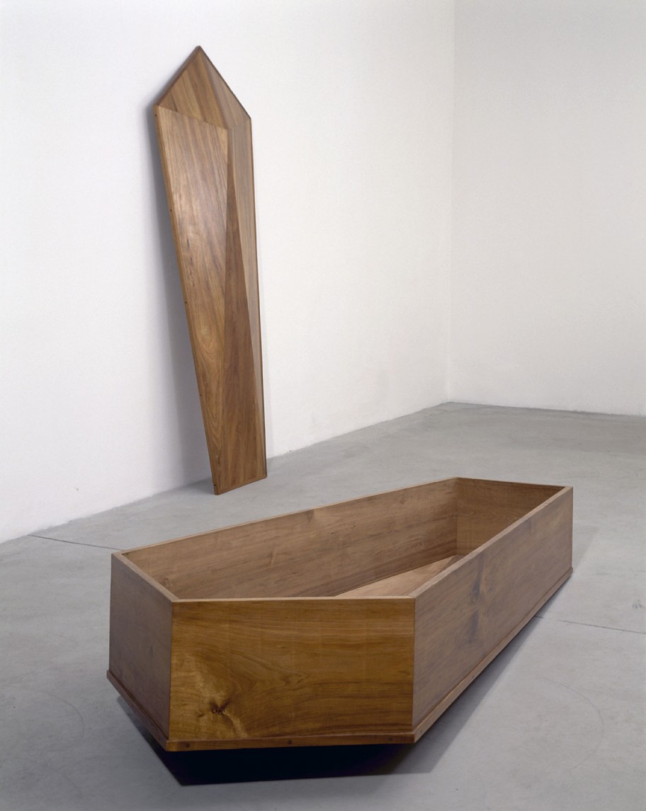 Joe Scanlan Custom, 1998Tasmanisches Schwarzholz, Leim 220 x 87 x 56 cm 