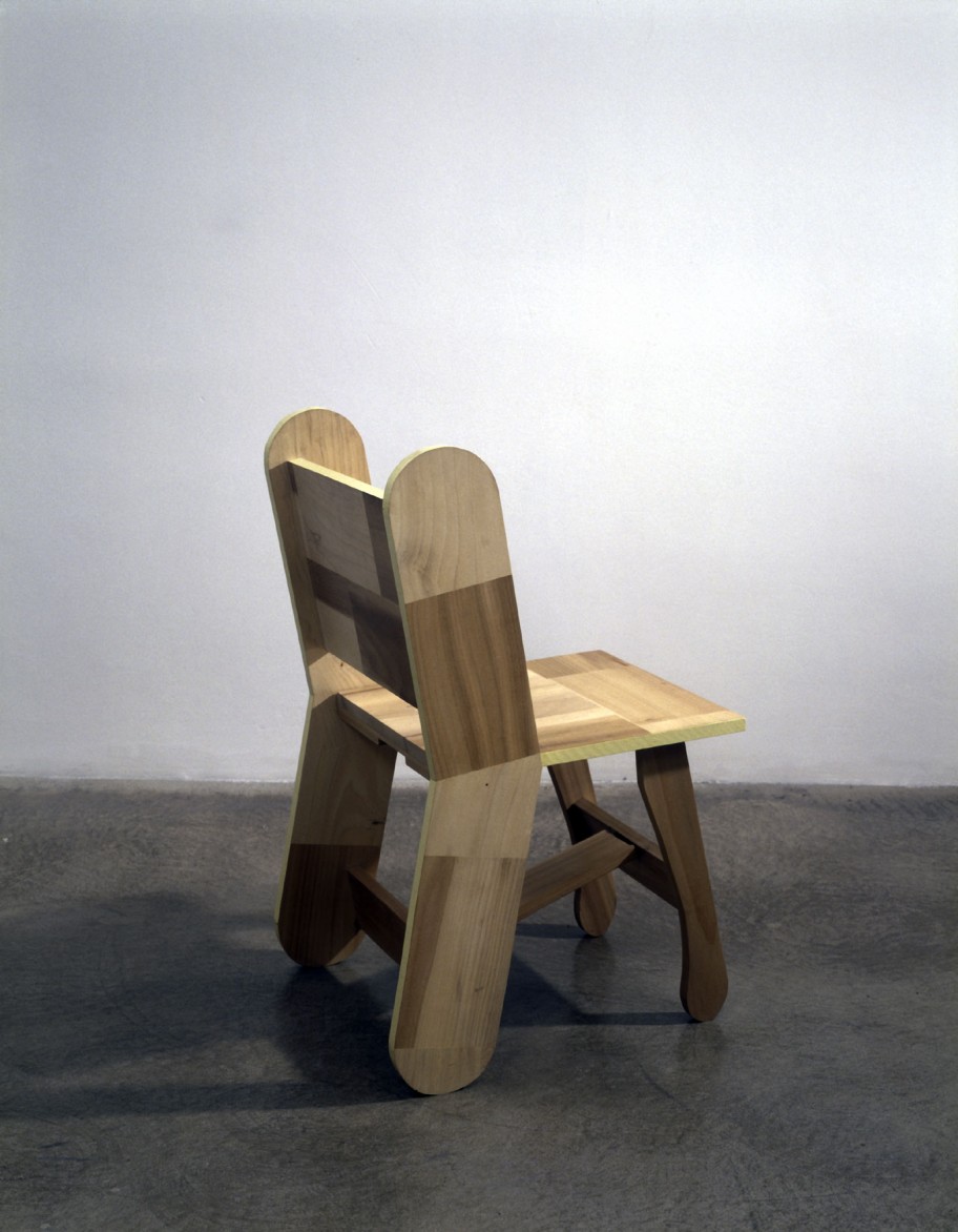 Joe Scanlan Folding Chair (Prototype), 1997Wood, varnish, metal 