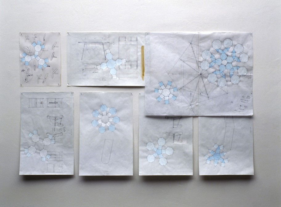 Joe Scanlan Snowflakes Drawing 
