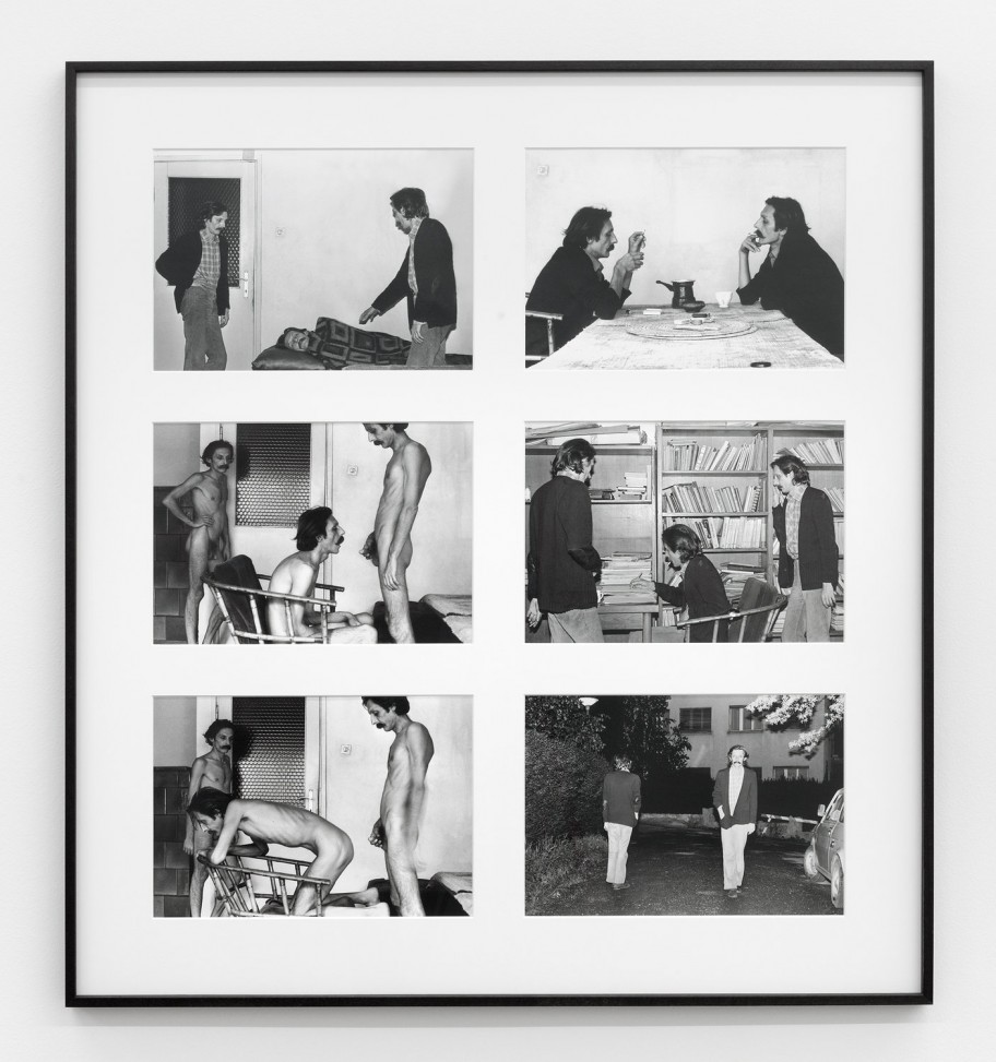 Mladen Stilinović Conversation with Freud - The Artist as his own Complex, 1982/1995inkjet prints 6 parts, each 29,6 x 42 cm 