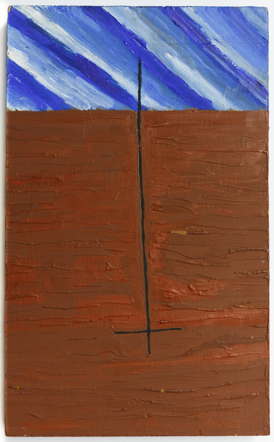 Mladen Stilinović Untitled, 1986acrylic on wooden board 20,3 x 12,3 x 2 cm 