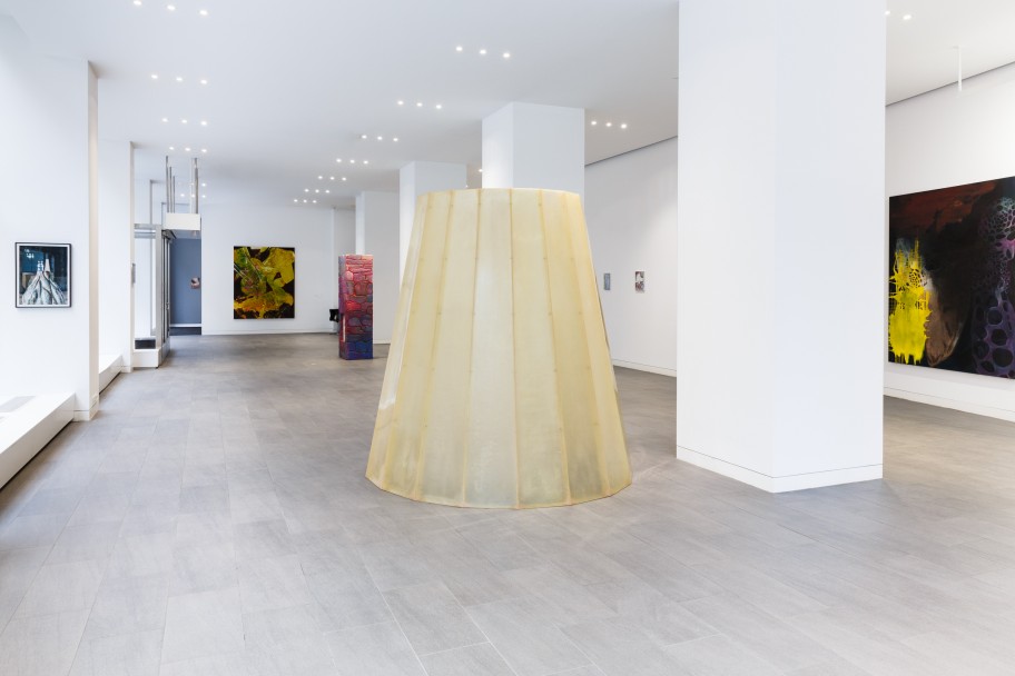 Ausstellungsansicht, Galerie Martin Janda satellite II, 2020 Foto: Anna Konrath 