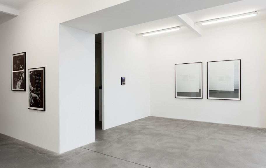 Exhibition view, Galerie Martin Janda, 2017 Photo: Markus Wörgötter 