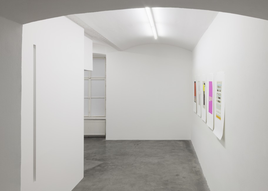 Ausstellungsansicht, Galerie Martin Janda, 2015 Foto: (c) Markus Wörgötter 