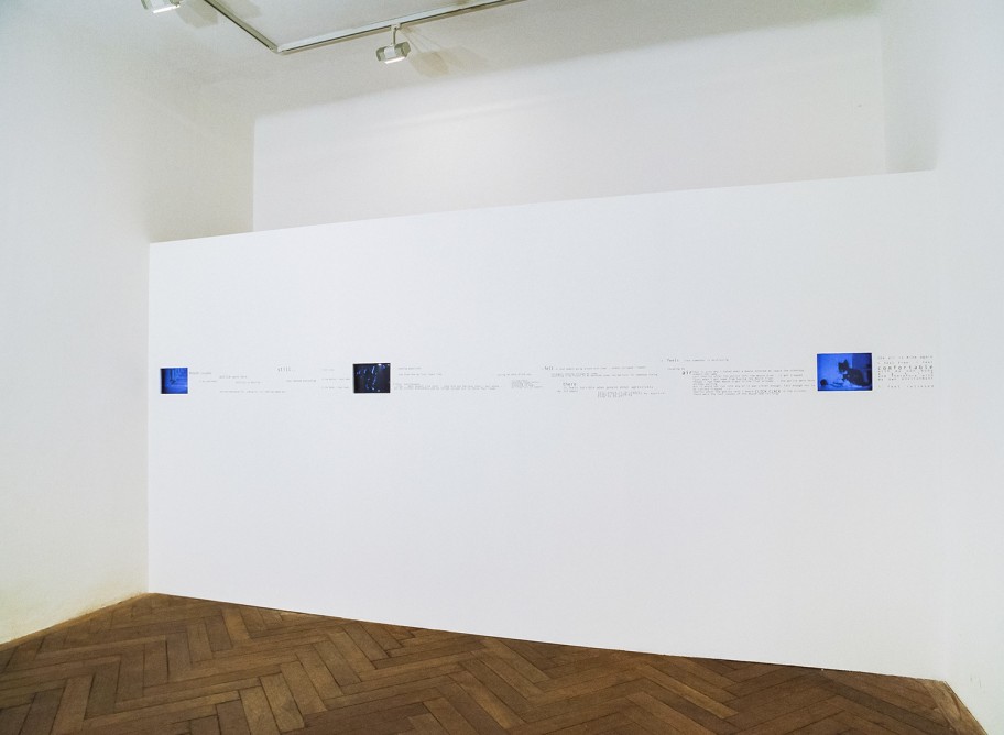 Jun Yang Ausstellungsansicht, Raum Aktueller Kunst, 1999 