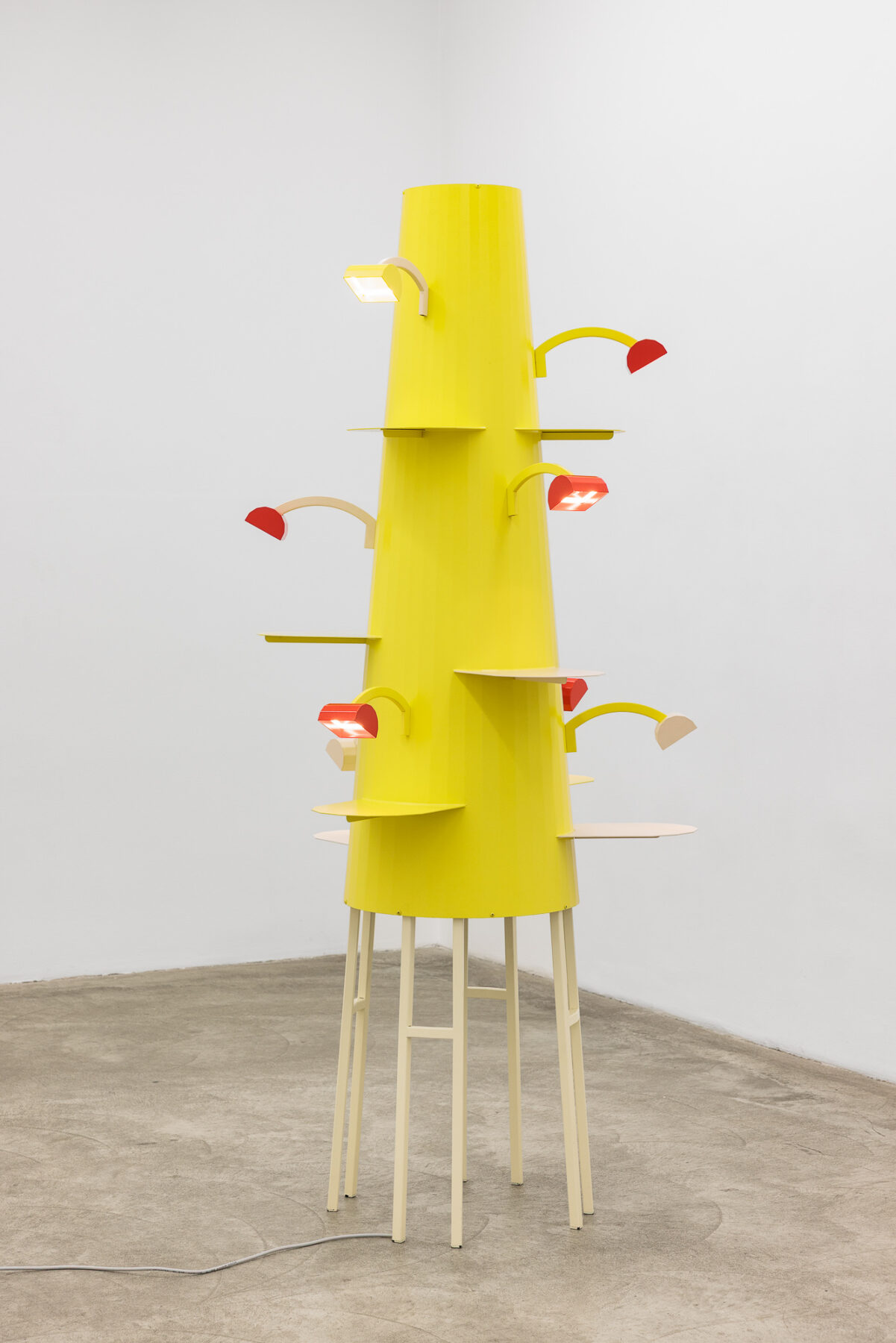 Christine & Irene Hohenbüchler, Lampenfieber, Lichtung, Licht machen..., 2025