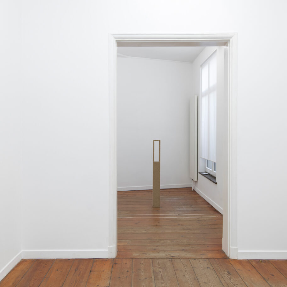 The title of the exhibition is the first sentence of the page you read